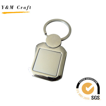 Porte-clés en métal de promotion carré personnalisé (Y02330)